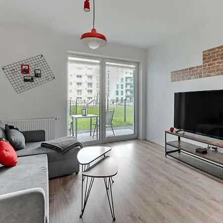 Nordbyhus Angielska Grobla Апартаменты Гданьск